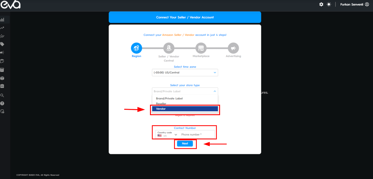 How to Connect Your Vendor Account to Eva Help Center Eva