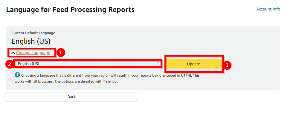 Language for Feed Processing Reports