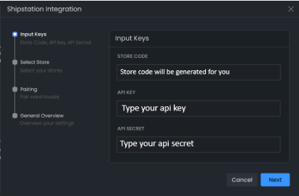 Figure 2 – Required Credentials Page